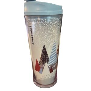 Starbucks Penguin Holiday Christmas Tumbler 12 Oz 2009